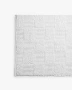 Checkered Bath Rug