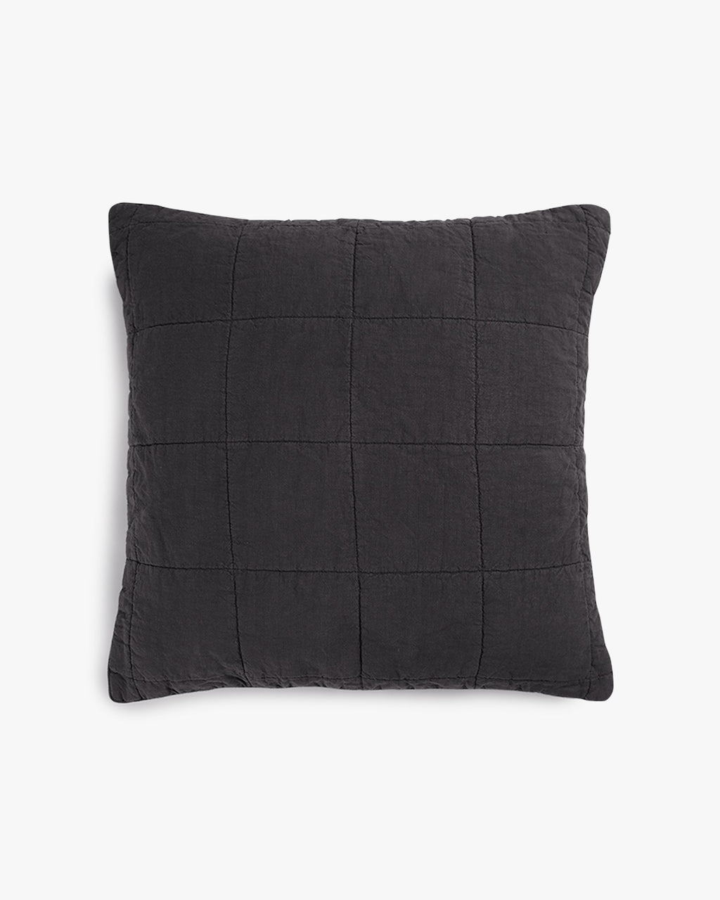 Linen Box Quilted Euro Sham