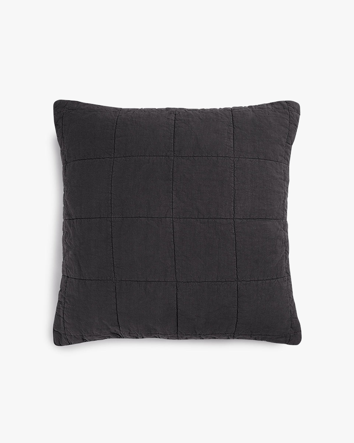 Linen Box Quilted Euro Sham