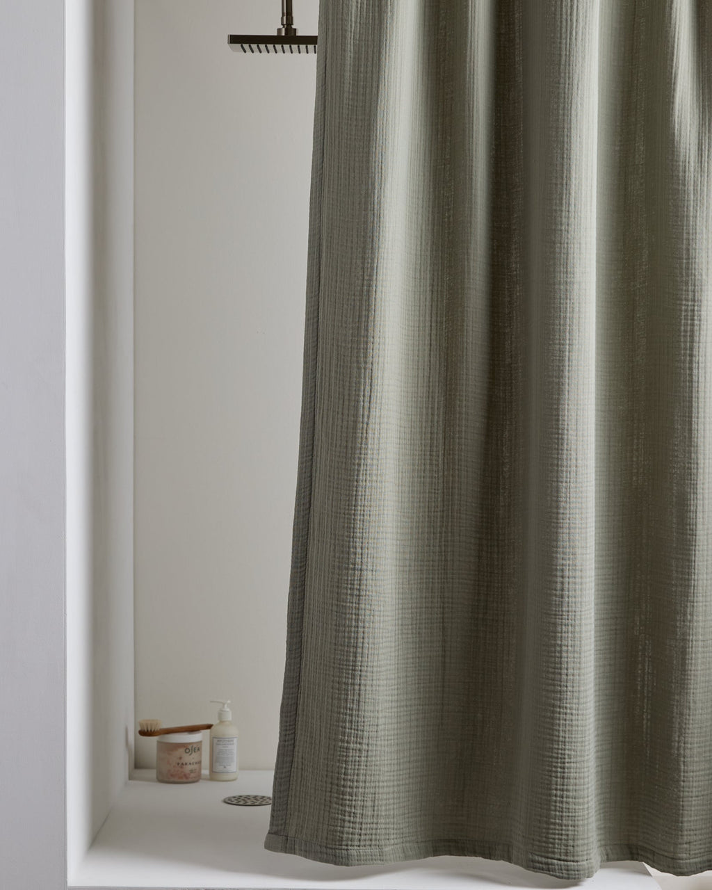 Organic Cloud Cotton Shower Curtain