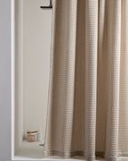 Waffle Shower Curtain